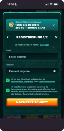 Playio Casino Erfahrungen starten mit Registrierung