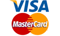 Visa und Mastercard Logo