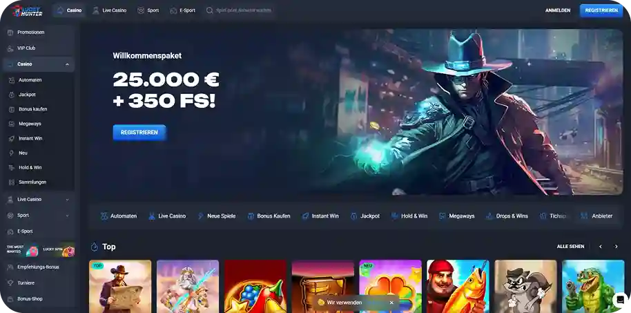 LuckyHunter Desktop Version