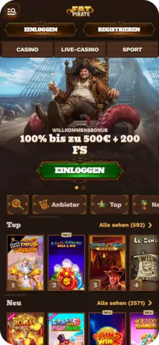 Fatpirate Mobile Version